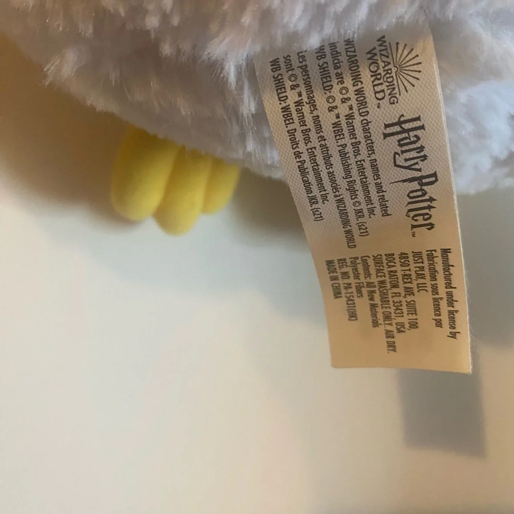 Hedwig Vinyl Figure - White. Brand New in Box. Hedwig 12” Plush. NWOT.